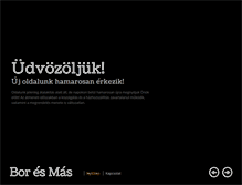 Tablet Screenshot of boresmas.hu